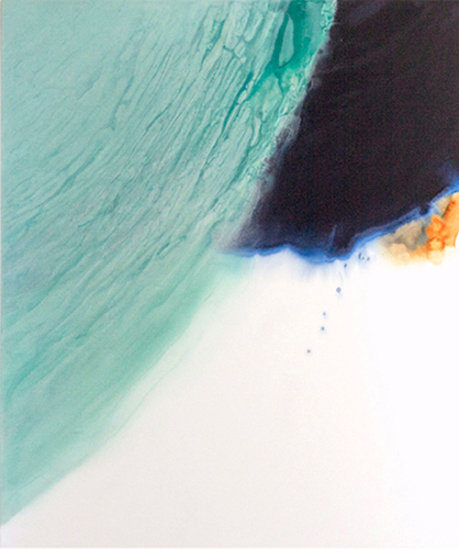 Ahora, acrylic on canvas, 72 x 60"