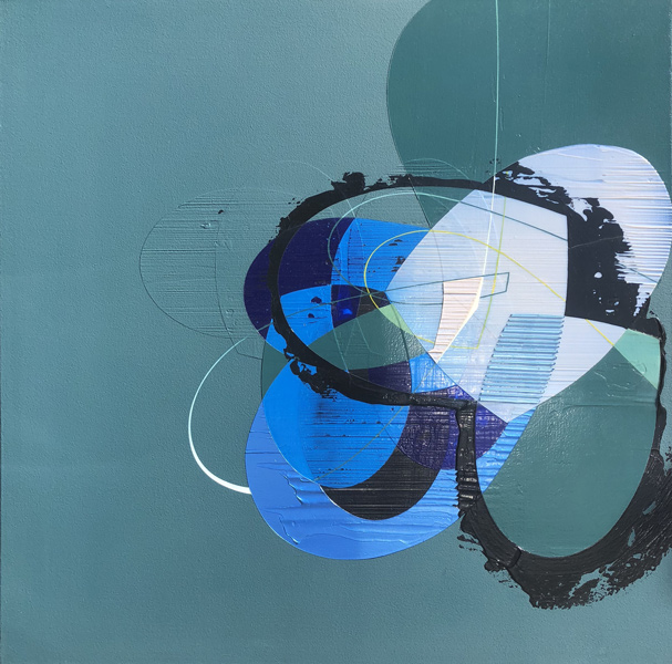 Alex Couwenberg, Salvation, 2010, acrylic on canvas, 36" x 36"