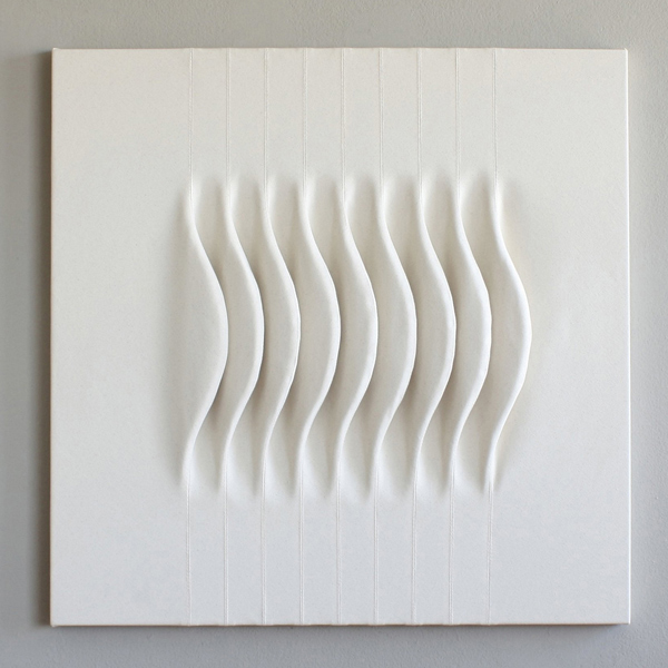 Mary Little, Kennedy, Edition 5/25, unbleached artist canvas, 36 x 36"