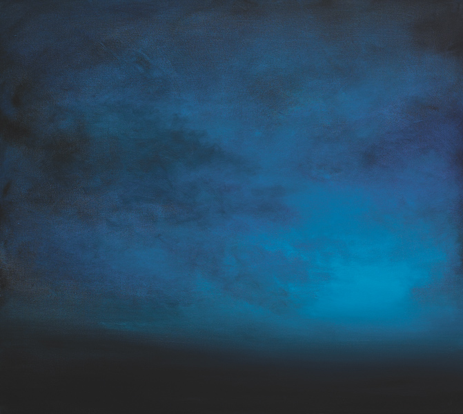 Ray Turner, Ocean #12, oil on canvas, 40 x 45"