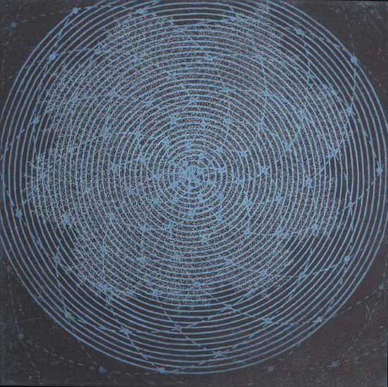 Seiko Tachibana, fractal-fs-2b, intaglio, 24 x 22"