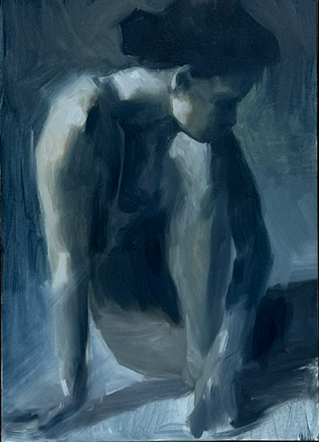 image of artwork by Jeff Peters titled Pensee