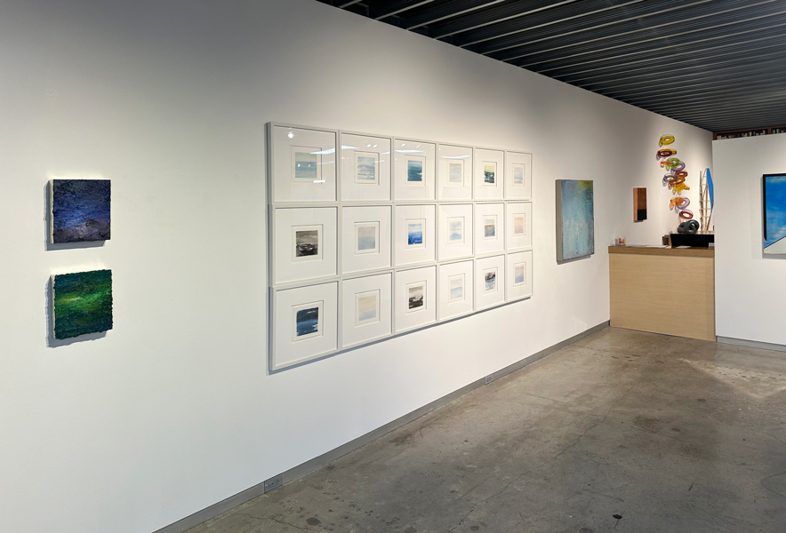 image of artwork installed on gallery walls