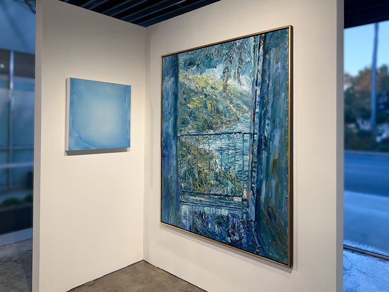 image of artwork installed on gallery walls