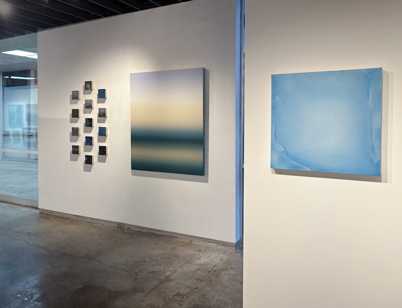 image of artwork installed on gallery walls