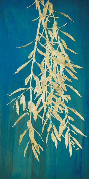 image of artwork by Jill Sykes titled Birdfarm Olive