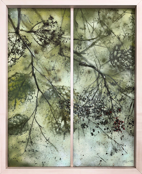 image of artwork by Maria Greenshields-Ziman titled Elderberry