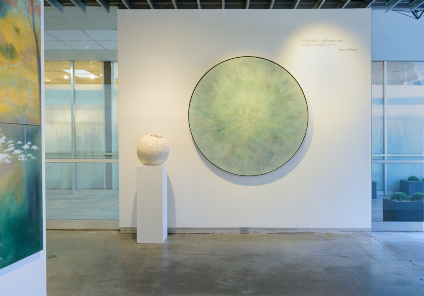 image of gallery installation