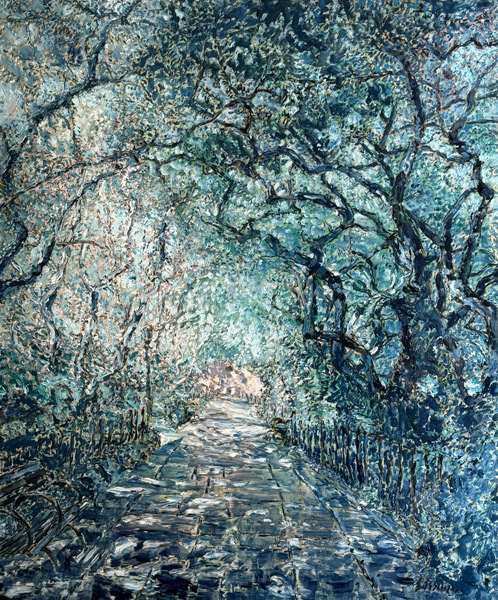 mage of artwork by Marco Sassone titled Conservatory Garden