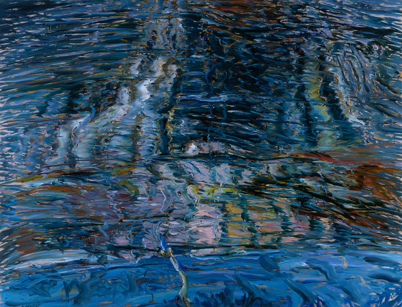 mage of artwork by Marco Sassone titled Convergent Waters