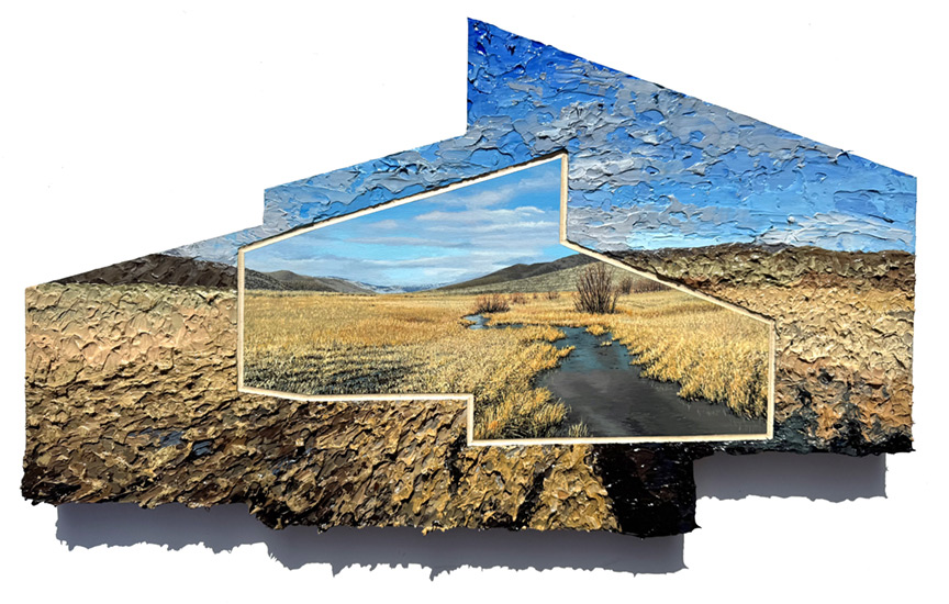 image of artwork by Paul Paiement titled Nexus--Atlanta, Idaho