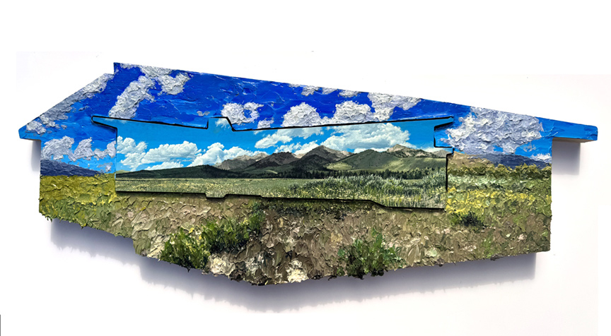 image of artwork by Paul Paiement titled Nexus--Ketchum, Idaho